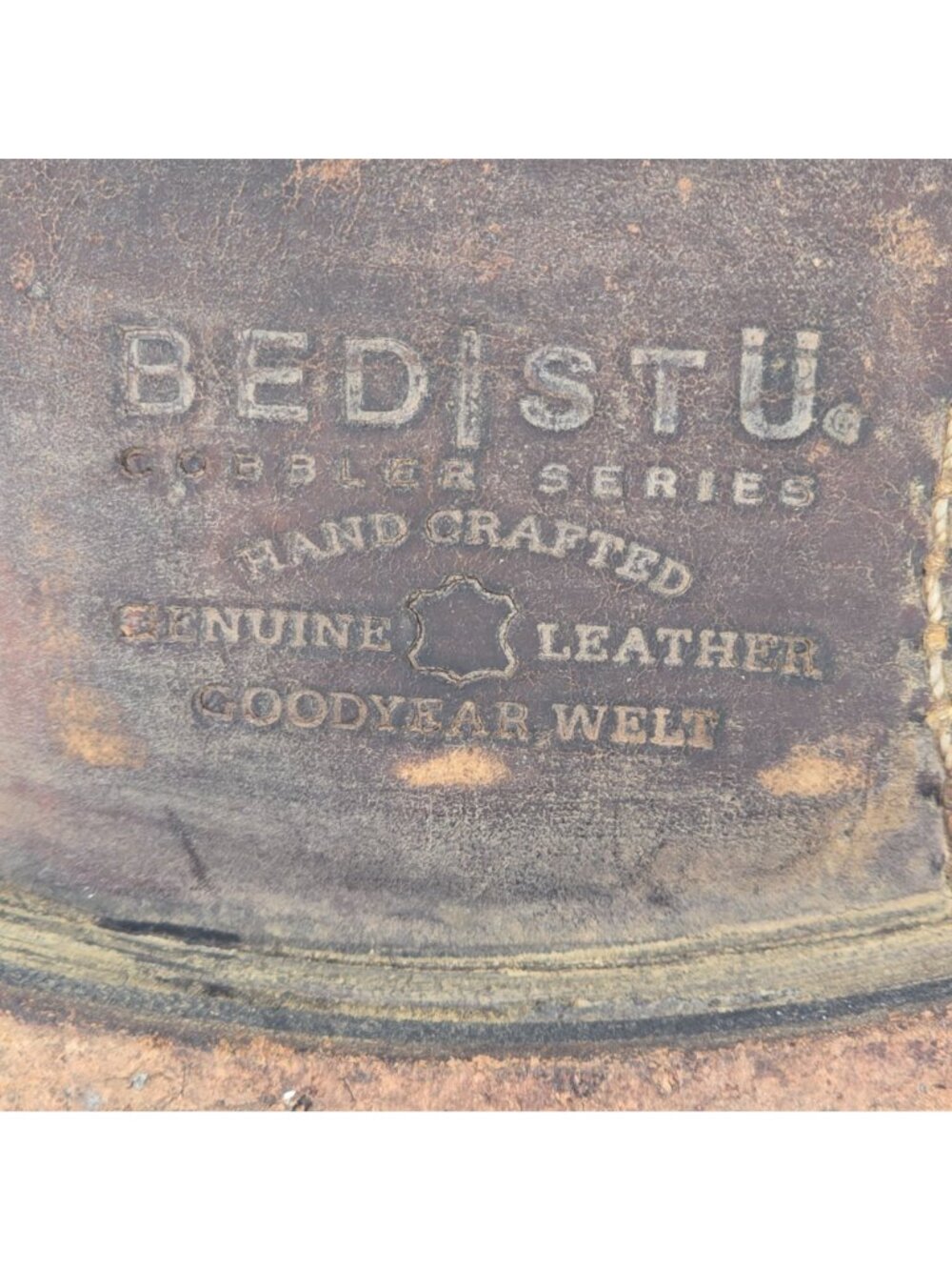 Bed Stu Benchmade Exeter Mens 10 Leather Harness Ankle Boots Cobbler Series - Picture 13 of 14